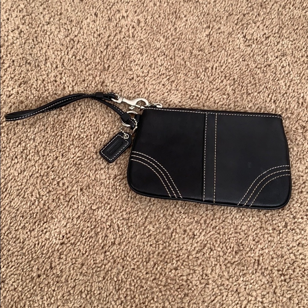 Coach black small purse.